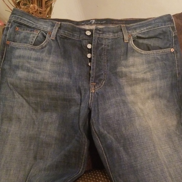 7 for all Mankind Mens Relaxed Jeans - Picture 2 of 6
